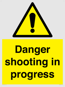 Danger shooting in progress